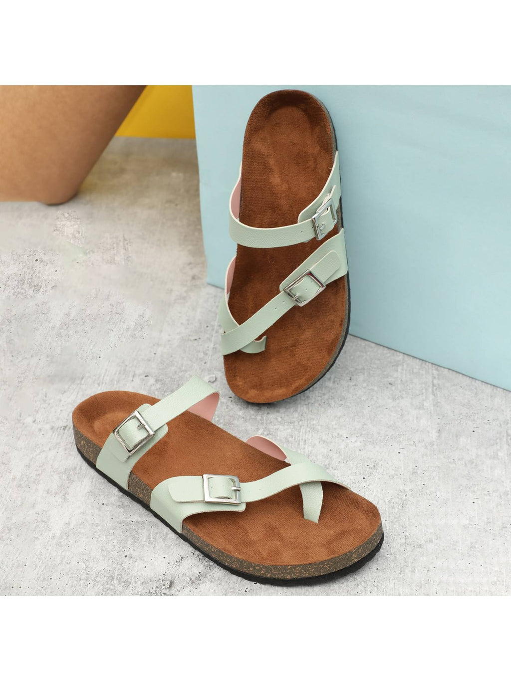 Womens Compass Bronze Sandals | SD89 - view 8