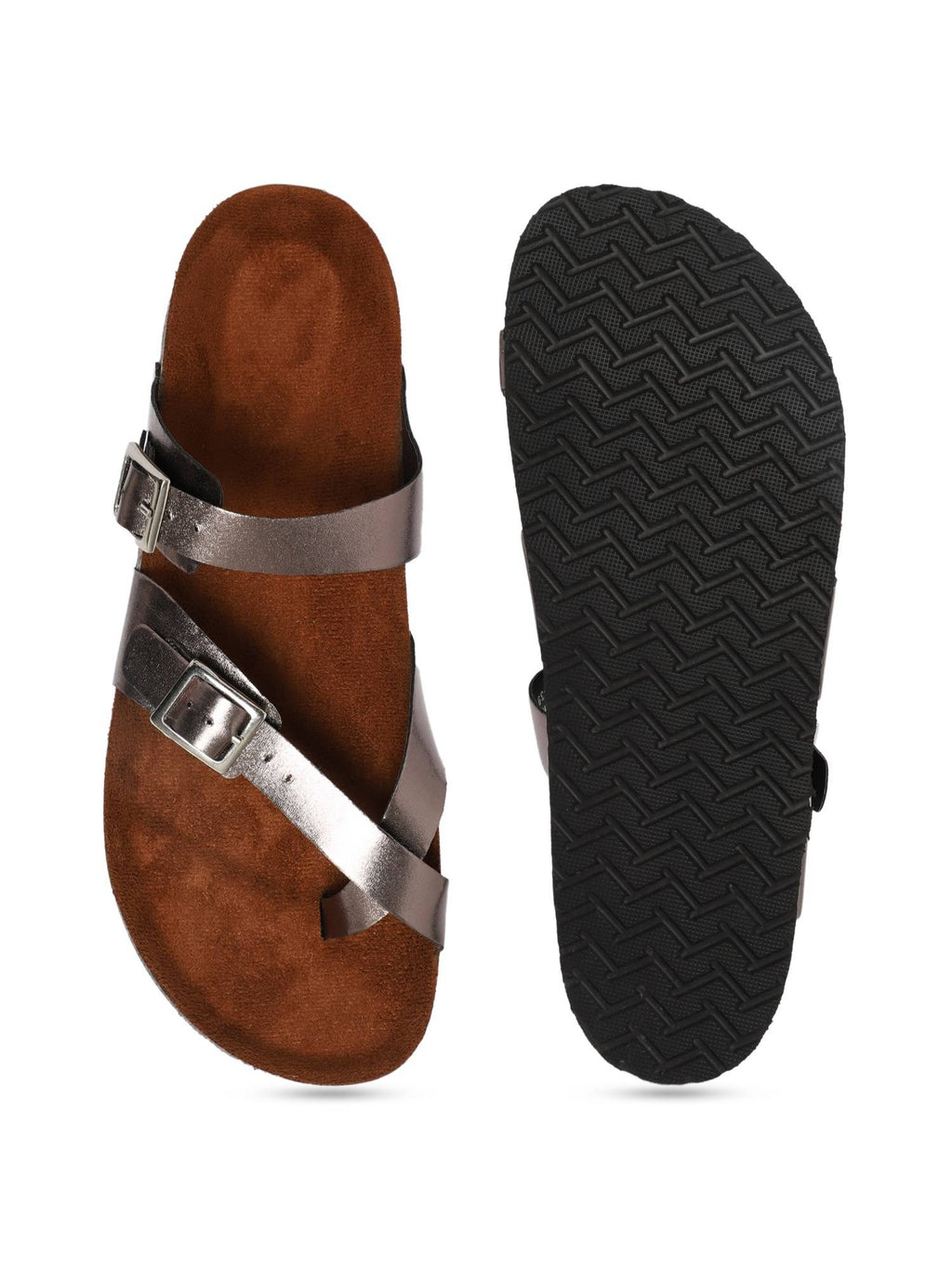 Womens Compass Bronze Sandals | SD89 - view 6