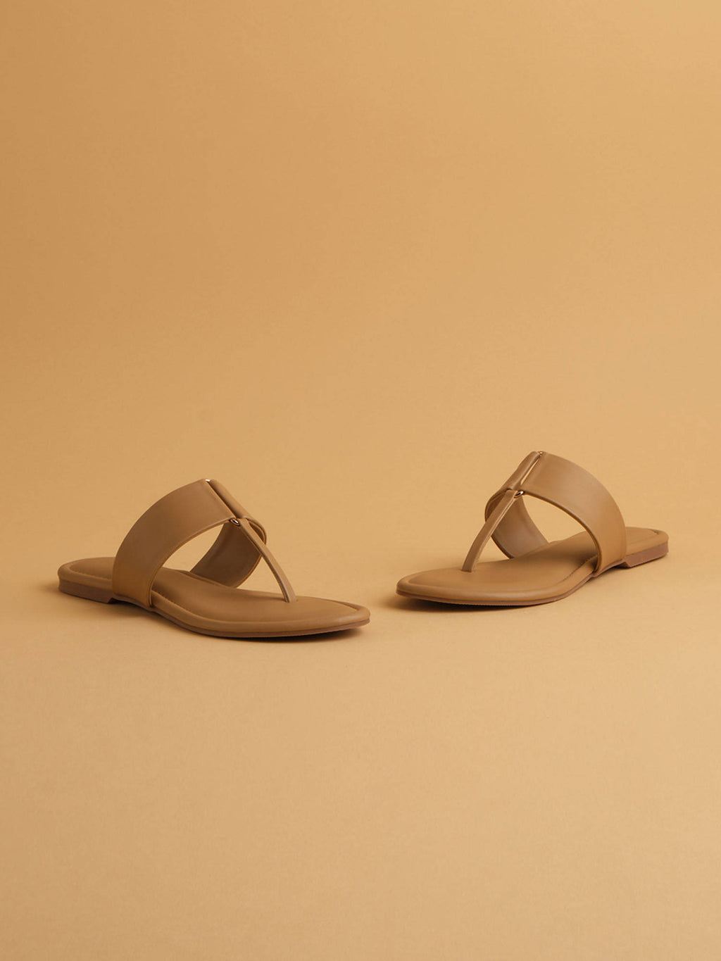 Petra Black Solid Flats | F61 - view 7