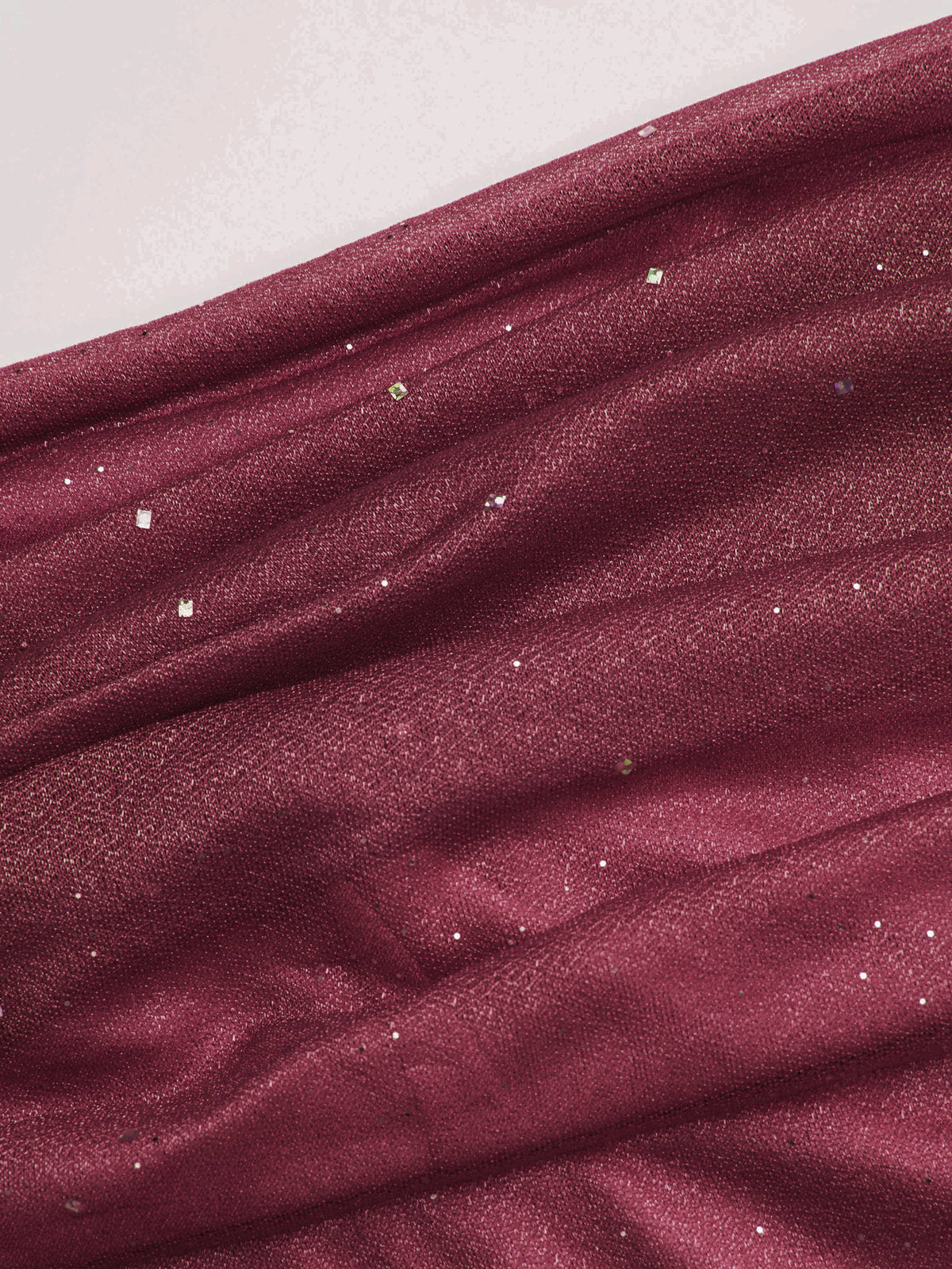 Square Neck Solid Glitter Knotted Mini Dress | D56 - view 15
