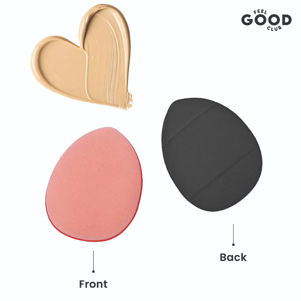 Makeup Applicator Trio - 1 Pizza Puff 1 Finger Puff & 1 Mini Blender (Mixed Colours) | C83 - view 11