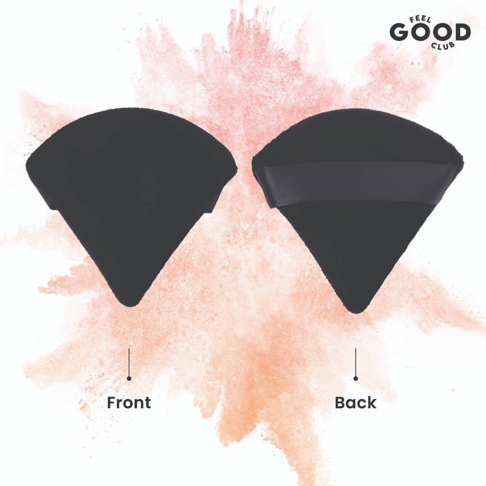 Makeup Applicator Trio - 1 Pizza Puff 1 Finger Puff & 1 Mini Blender (Mixed Colours) | C83 - view 12