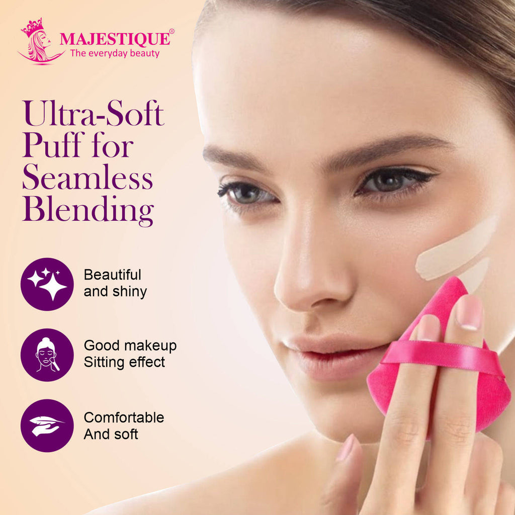 Pizza Make-Up Puff - Set Of 6 | T32 - view 4