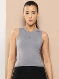 Grey Regular Fit Pull On Round Neck T-Shirt | TT89 - view 1
