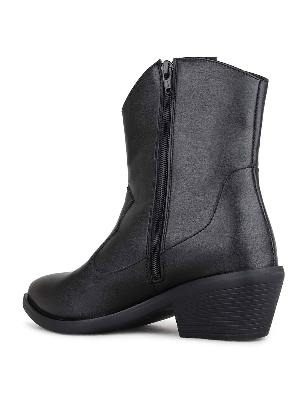 Womens Black Casual Boots | BT61 - view 3