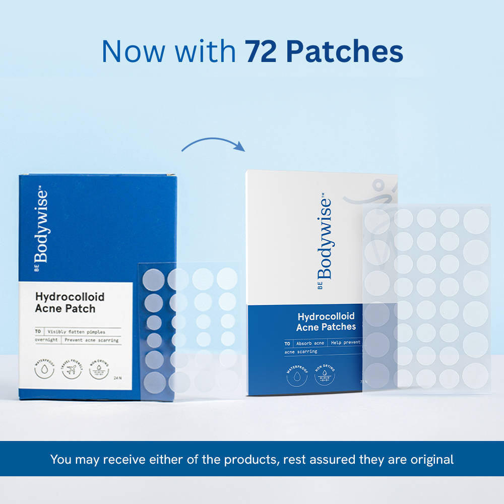 Hydrocolloid Acne Pimple Patch Absorbs & Flattens Acne Overnight | BWS9 - view 2