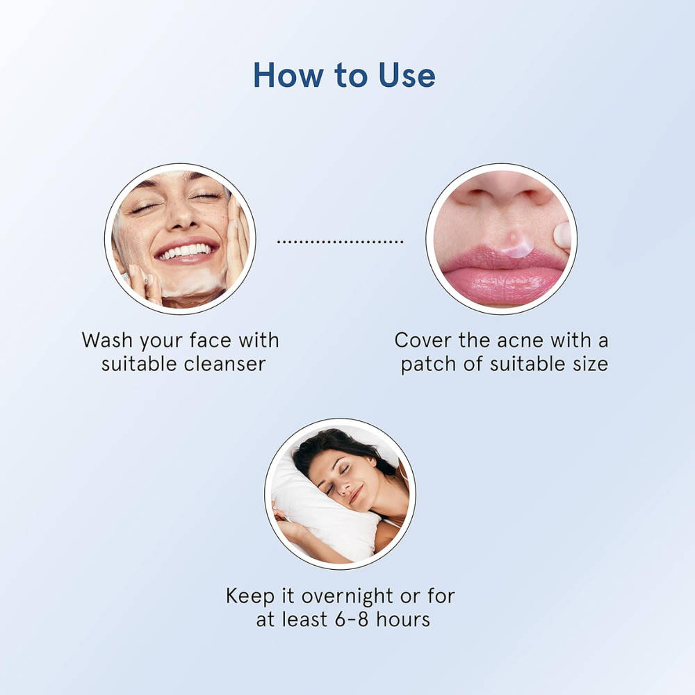 Hydrocolloid Acne Pimple Patch Absorbs & Flattens Acne Overnight | BWS9 - view 7