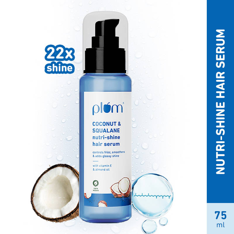 Coconut & Squalane Nutri-Shine Hair Serum For Smooth- Shiny Hair | H85 - view 1