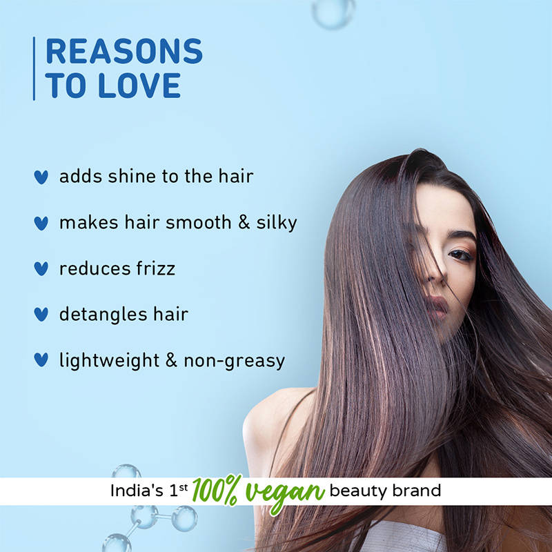 Coconut & Squalane Nutri-Shine Hair Serum For Smooth- Shiny Hair | H85 - view 2