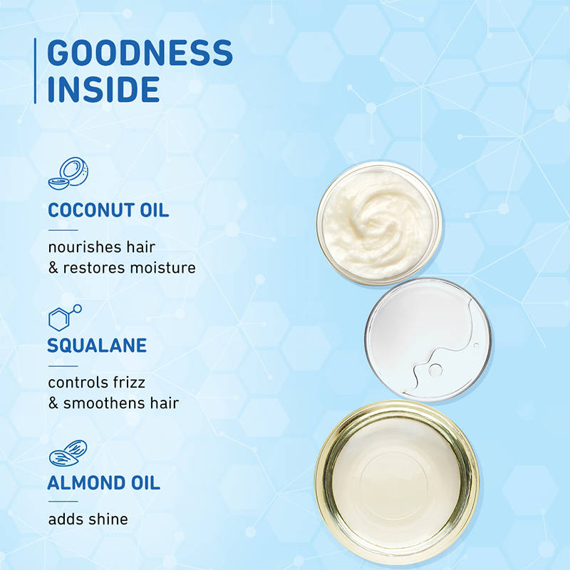 Coconut & Squalane Nutri-Shine Hair Serum For Smooth- Shiny Hair | H85 - view 5