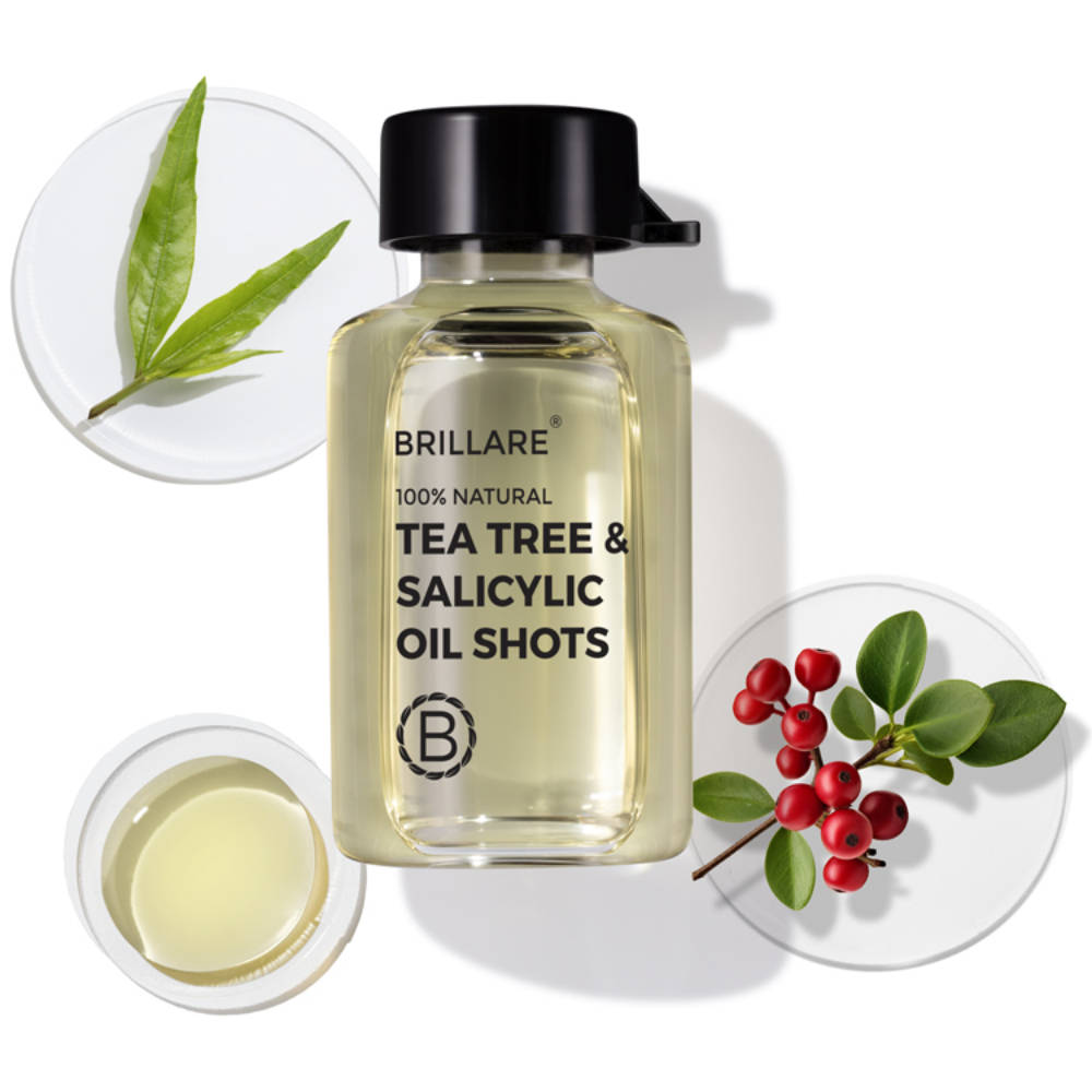 5% Tea Tree Hair Oil Shots for Dandruff & Itchy Scalp, with 1% Salicylic Acid | H85 - view 2