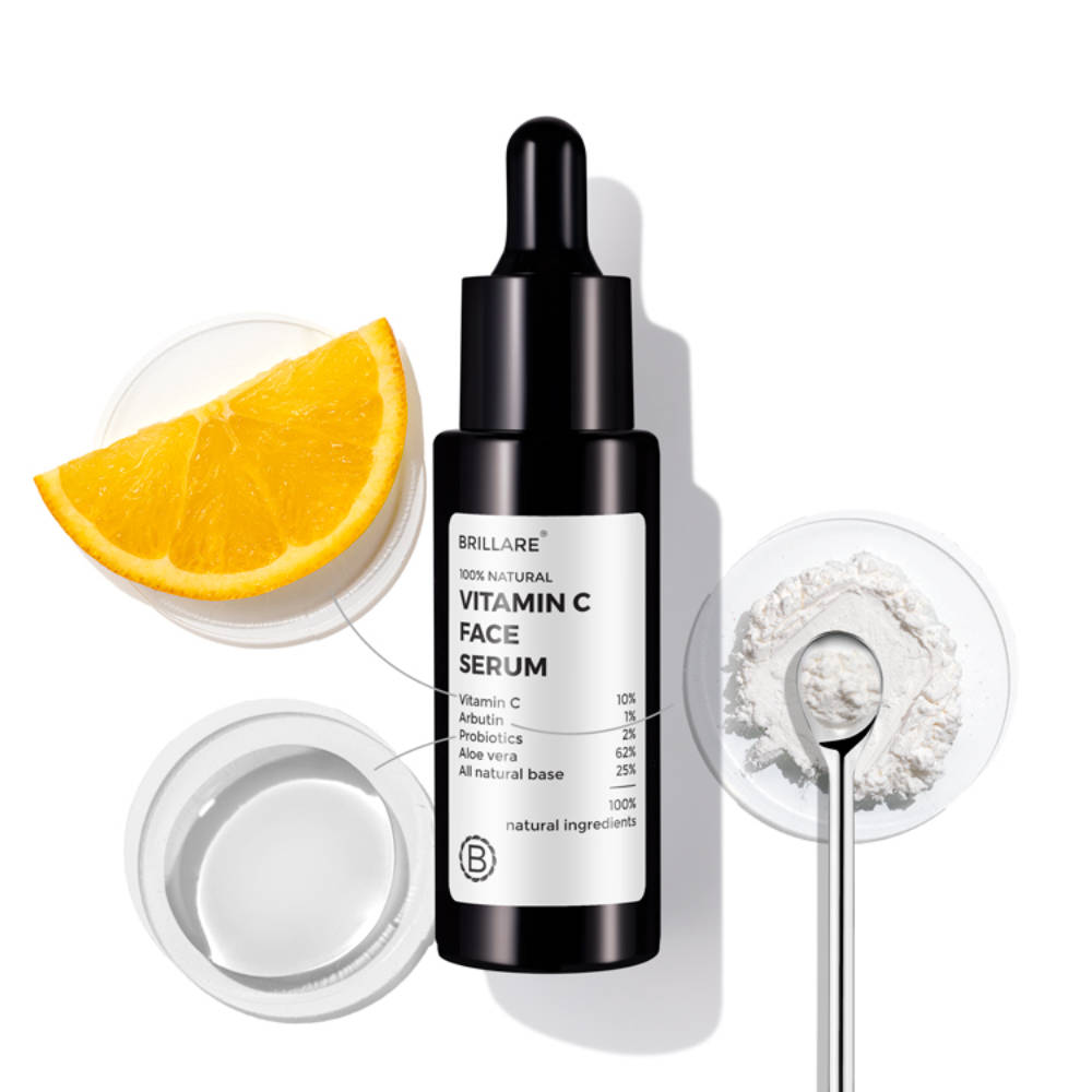 10% Vitamin C Face Serum for Glowing Skin with Probiotics Visible Glow in Just 7 Days | Z8 - view 2