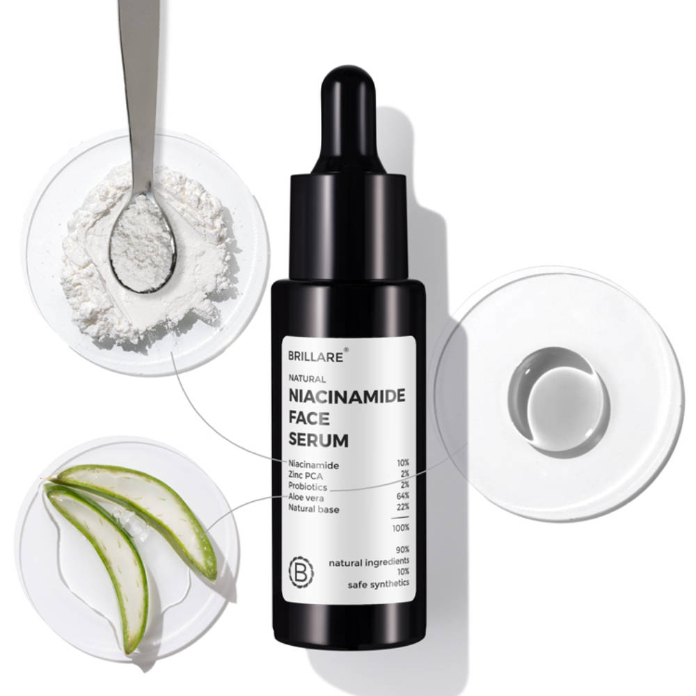 10% Niacinamide Face Serum for Oily & Acne Prone Skin Reduces Dark Spots & Open Pores | Z8 - view 2