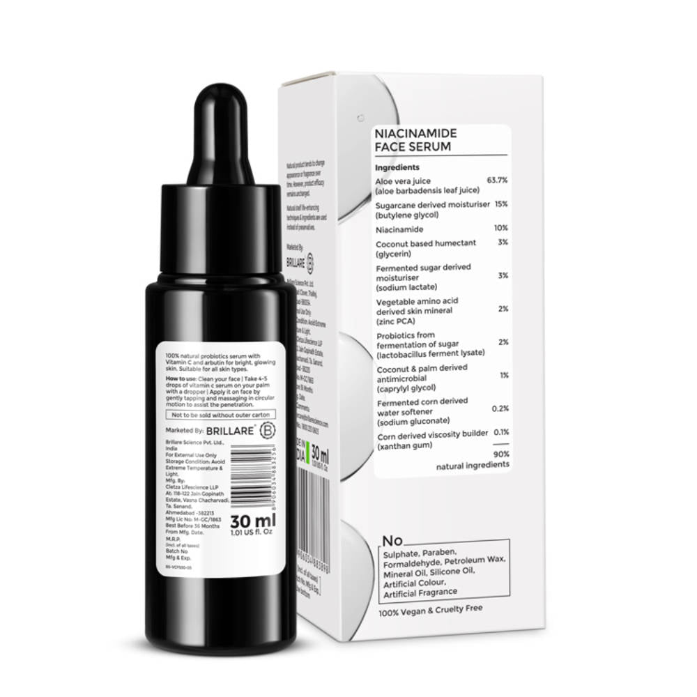 10% Niacinamide Face Serum for Oily & Acne Prone Skin Reduces Dark Spots & Open Pores | Z8 - view 9