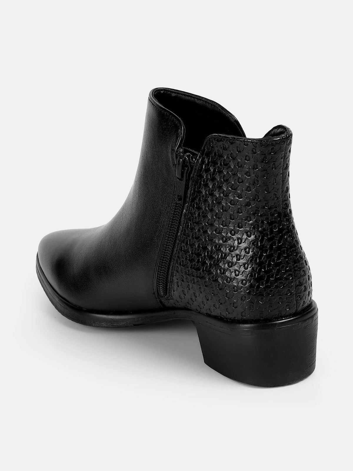 Women Black Casual Boots | BT61 - view 2