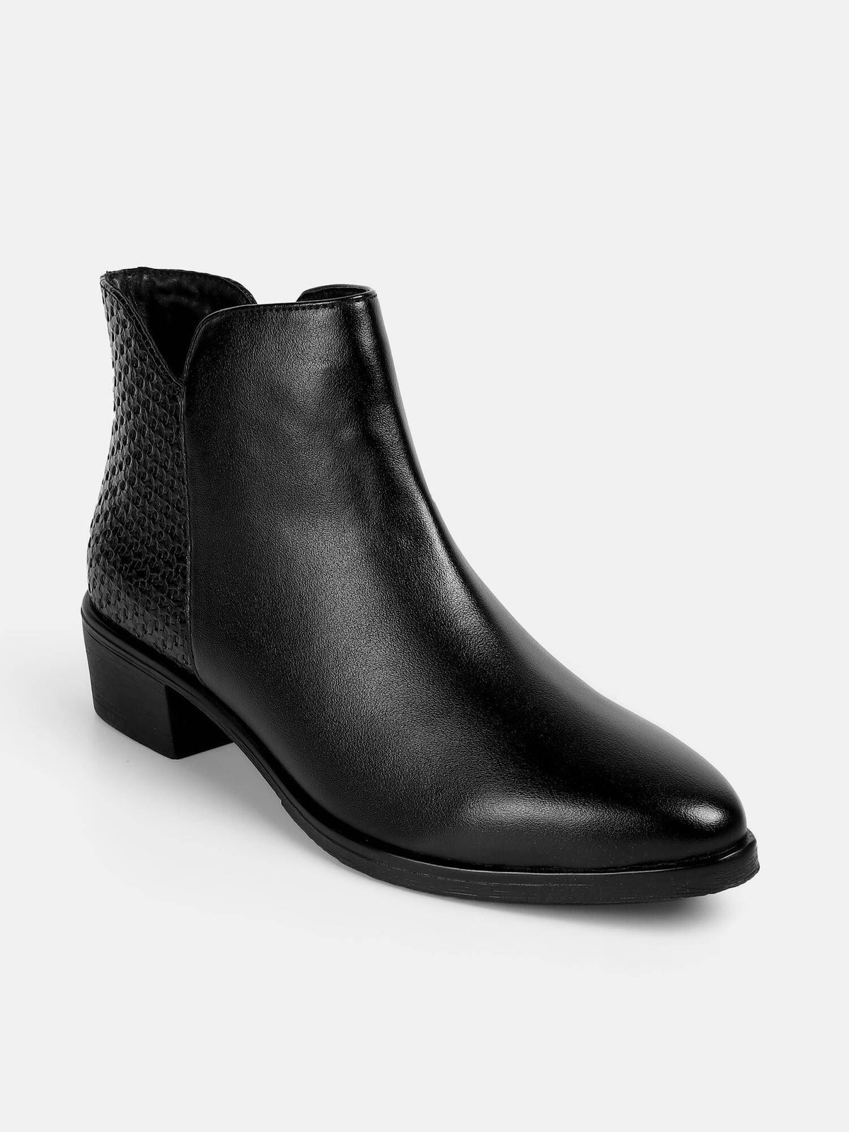 Women Black Casual Boots | BT61 - view 3