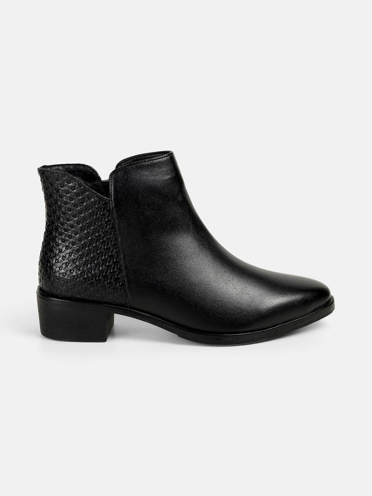 Women Black Casual Boots | BT61 - view 4