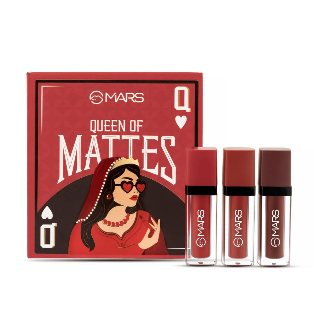 Queen Of Mattes Reds & Maroons Liquid Lipsticks | L12 - view 33