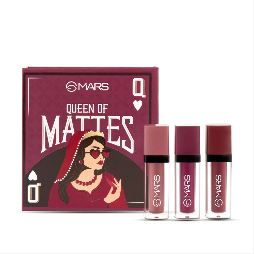 Queen Of Mattes Reds & Maroons Liquid Lipsticks | L12 - view 9