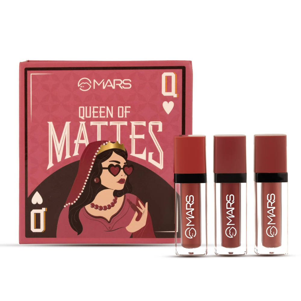 Queen Of Mattes Reds & Maroons Liquid Lipsticks | L12 - view 25