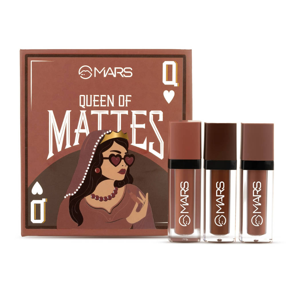 Queen Of Mattes Reds & Maroons Liquid Lipsticks | L12 - view 1