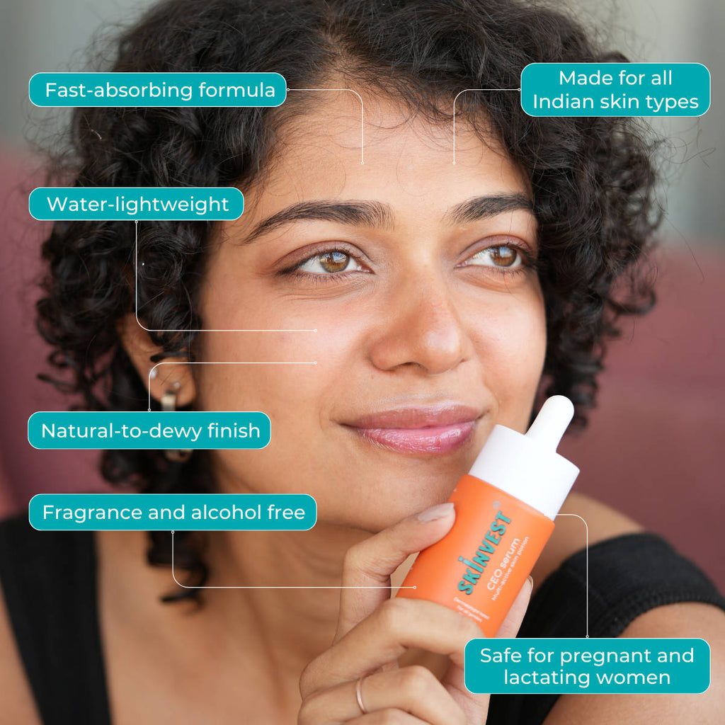 CEO face Serum for Acne, Pigmentation & Pores Niacinamide, Alpha Arbutin, Peptides | Z8 - view 5