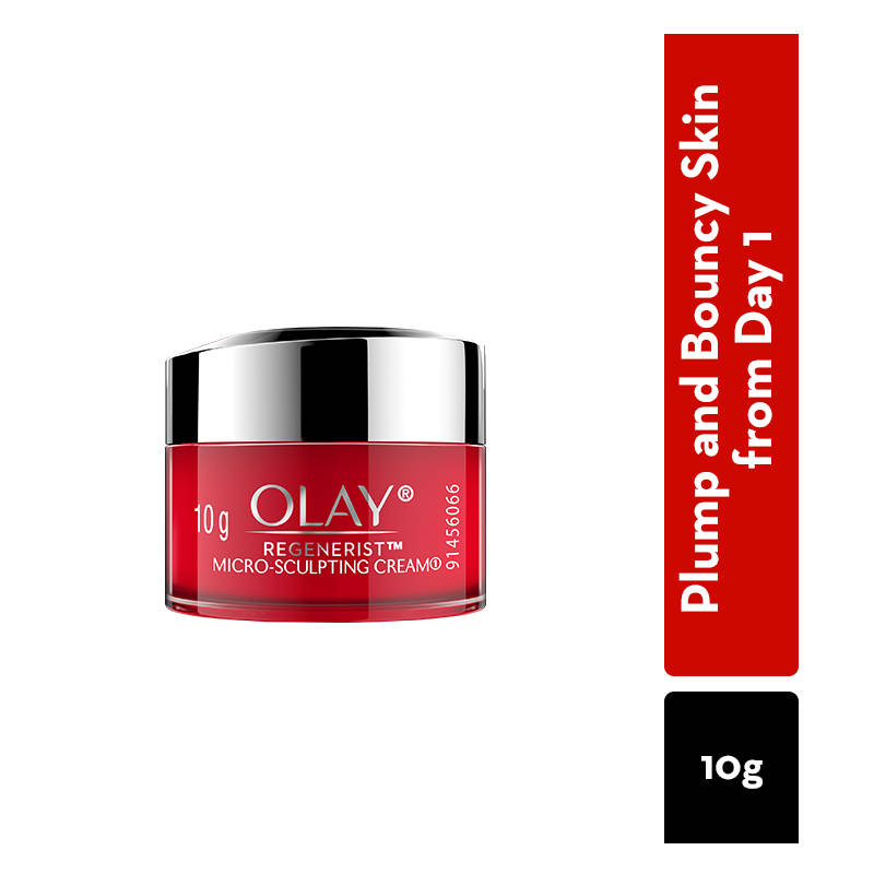 Regenerist Microsculpting Day Cream, Plump & Bouncy Skin With Hyaluronic Acid & Peptides | FC3 - view 1