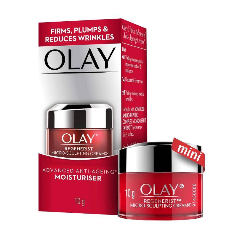 Regenerist Microsculpting Day Cream, Plump & Bouncy Skin With Hyaluronic Acid & Peptides | FC3 - view 3