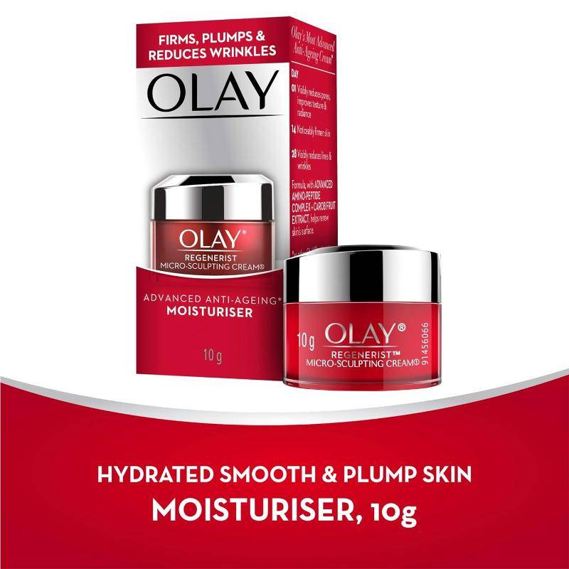 Regenerist Microsculpting Day Cream, Plump & Bouncy Skin With Hyaluronic Acid & Peptides | FC3 - view 5
