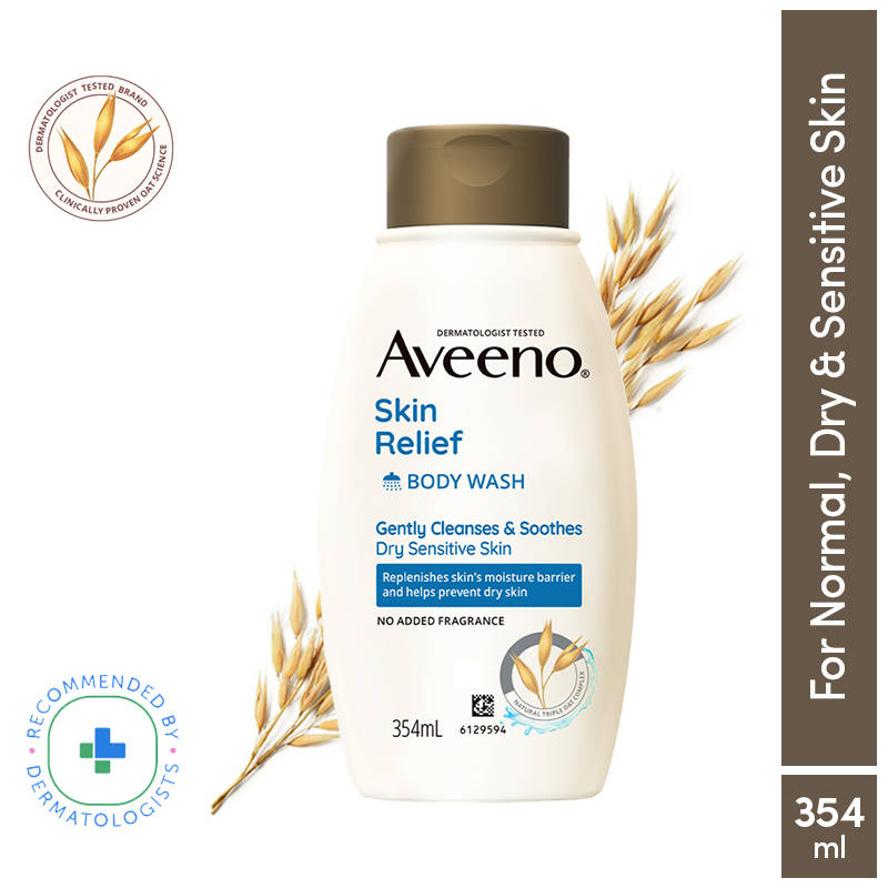 Skin Relief Body Wash - Prebiotic Oat to Cleanse & Moisturize Dry, Itchy & Sensitive Skin | B20 - view 1