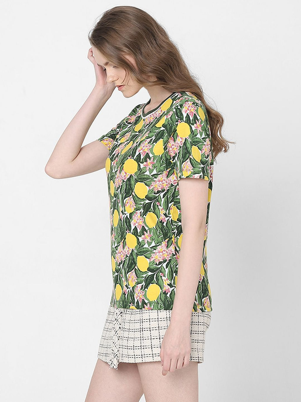 Green Lemon Printed T-Shirt
