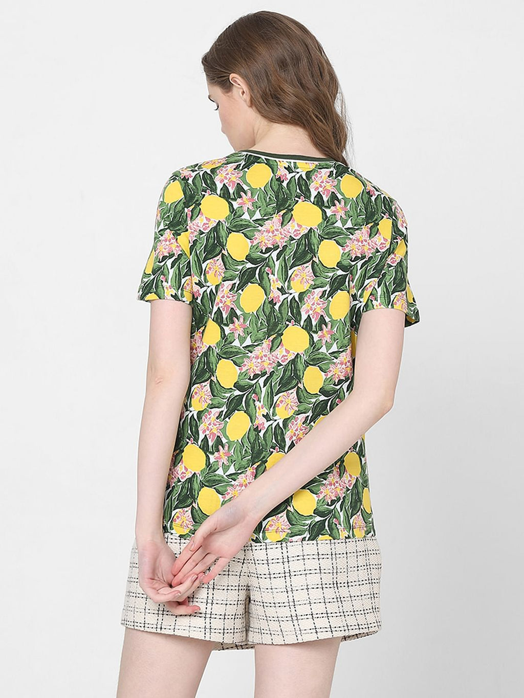 Green Lemon Printed T-Shirt