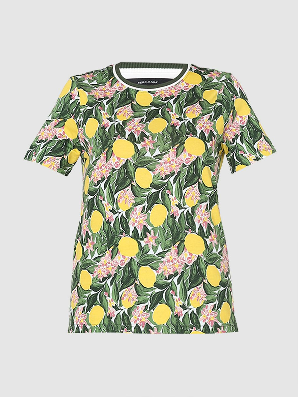 Green Lemon Printed T-Shirt