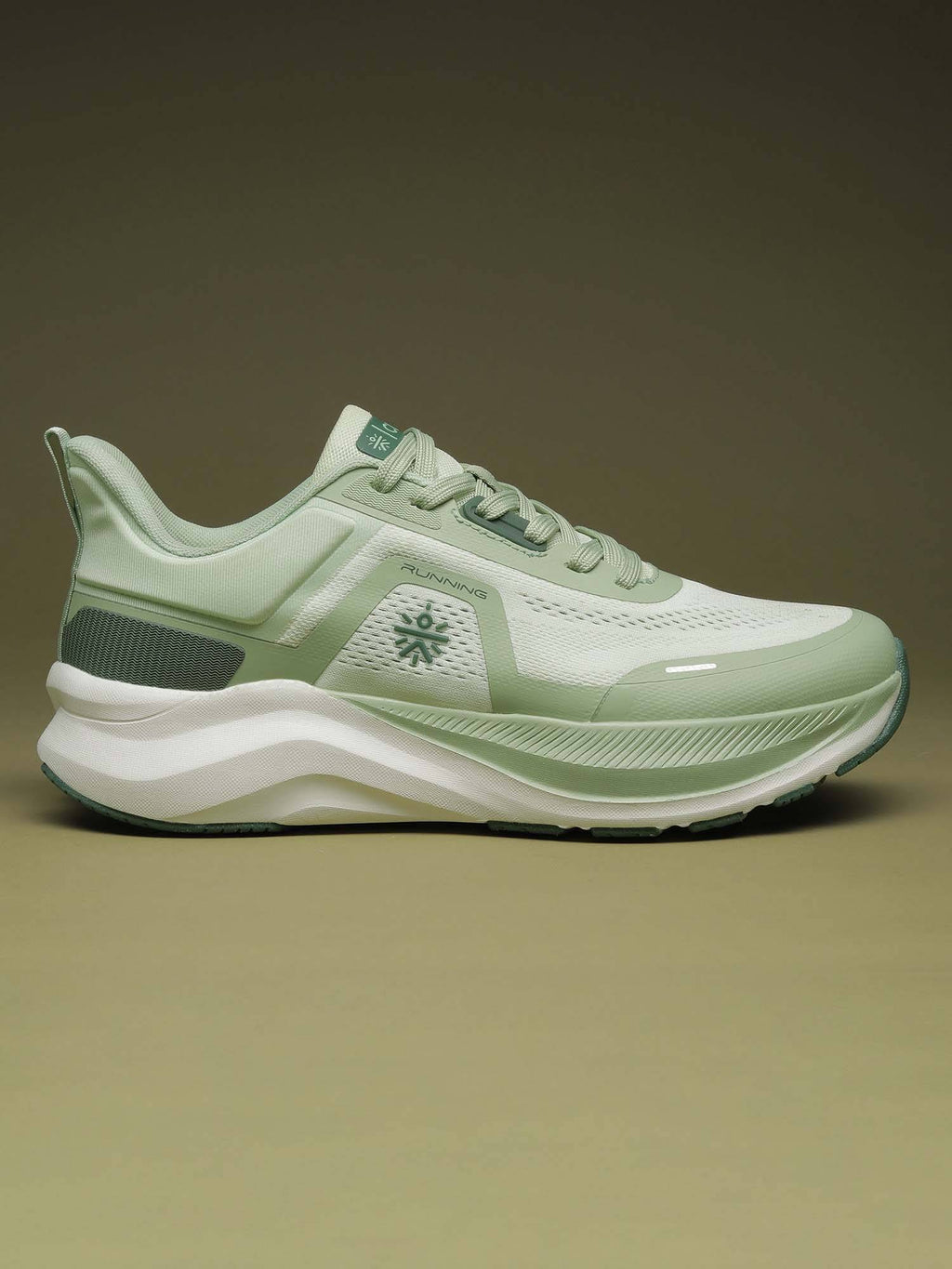 Womens Active Boost Running Shoes - Green | SH9 - view 2
