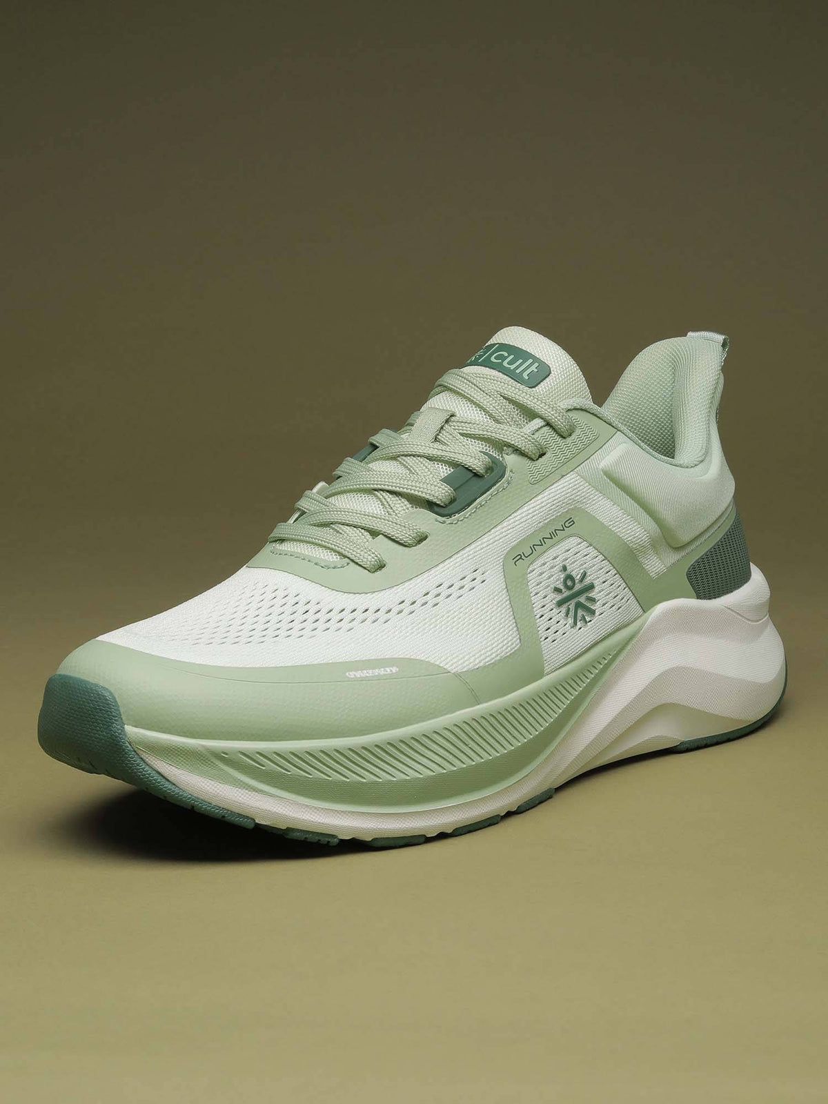 Womens Active Boost Running Shoes - Green | SH9 - view 3