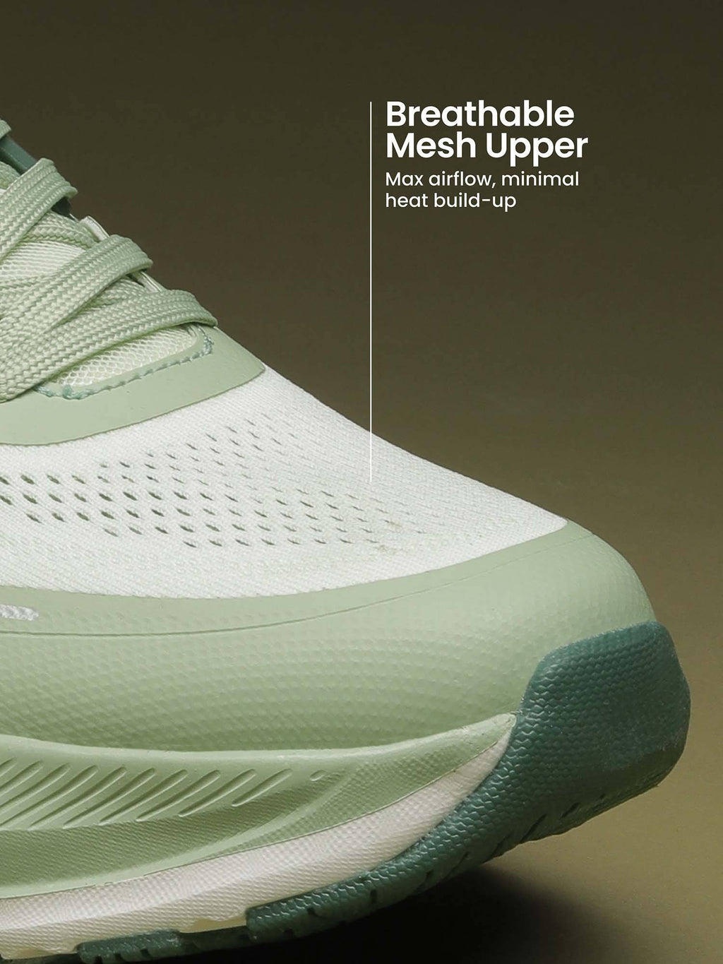Womens Active Boost Running Shoes - Green | SH9 - view 4