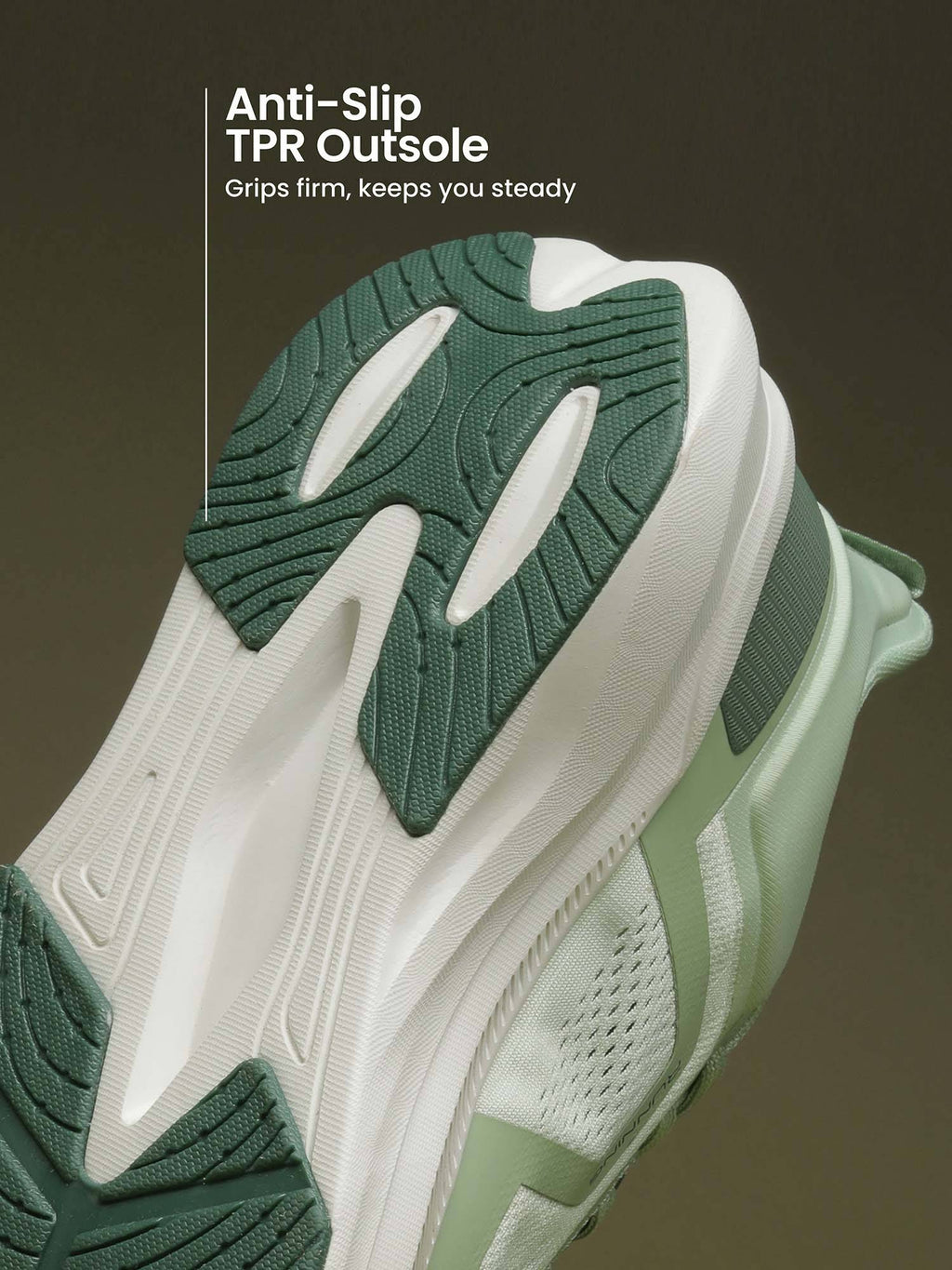 Womens Active Boost Running Shoes - Green | SH9 - view 5