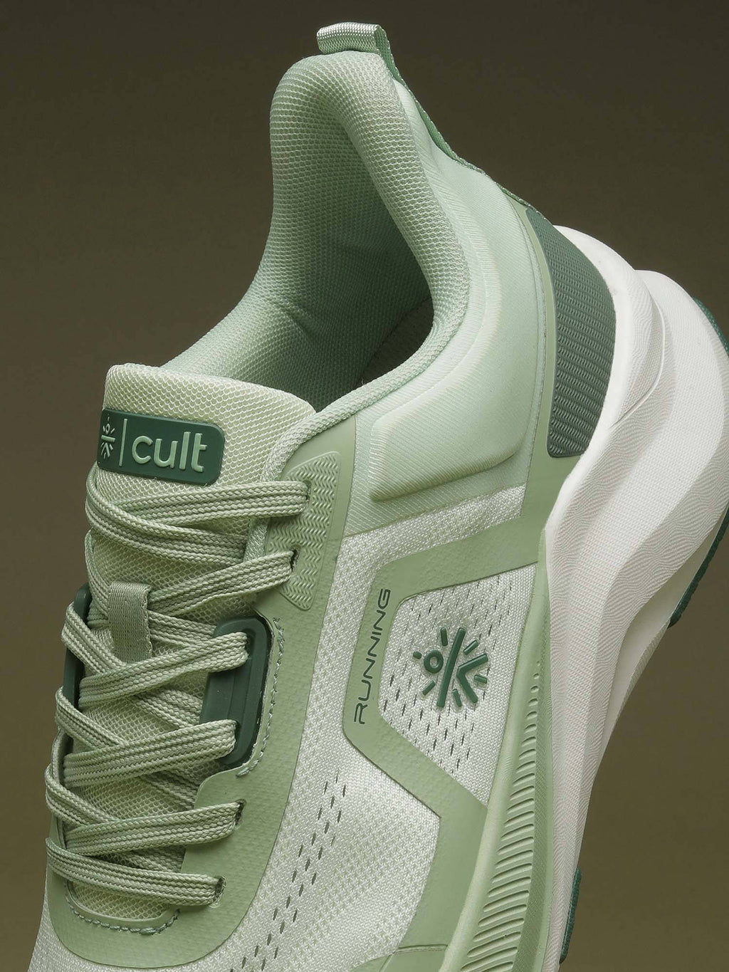 Womens Active Boost Running Shoes - Green | SH9 - view 9