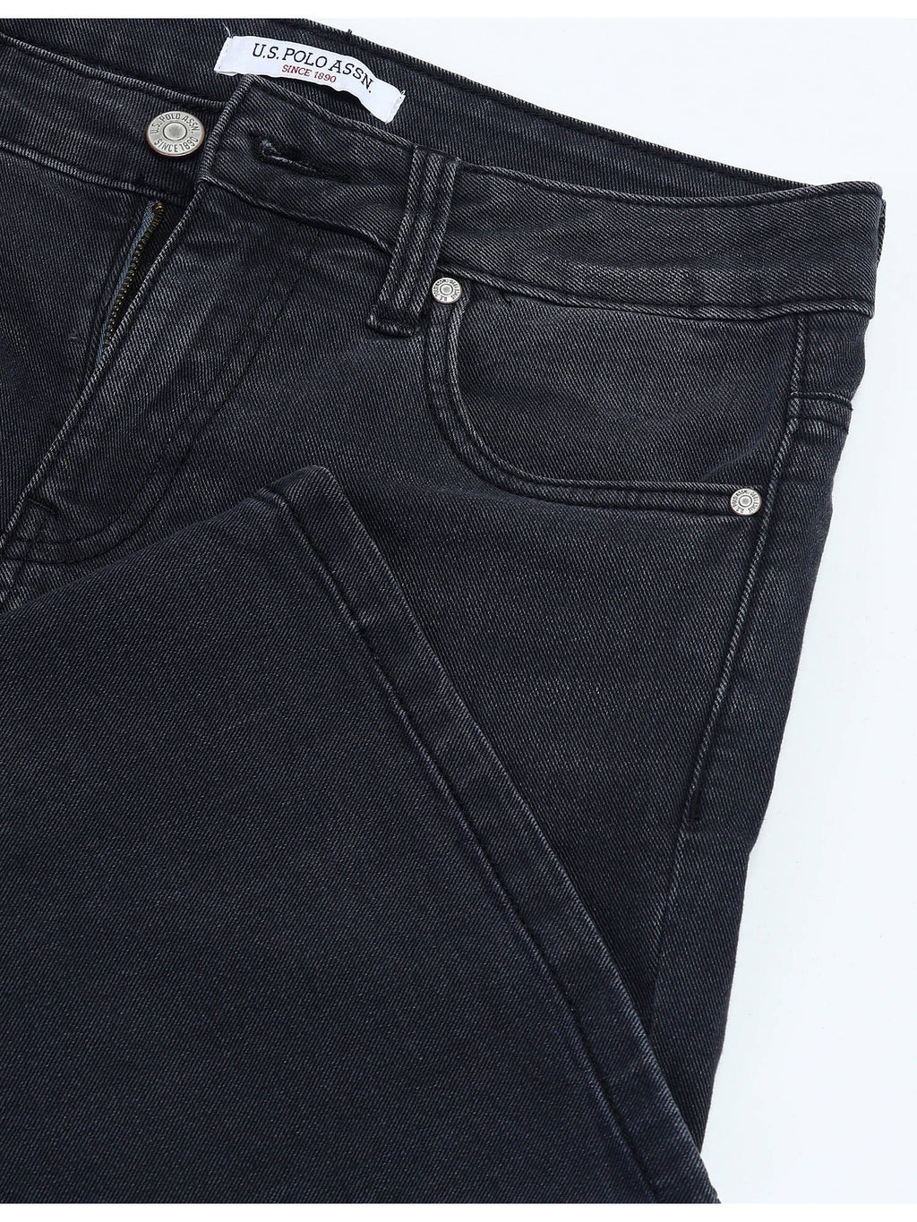 Black High Rise Regular Bootcut Stretchable Jeans | BG78 - view 2