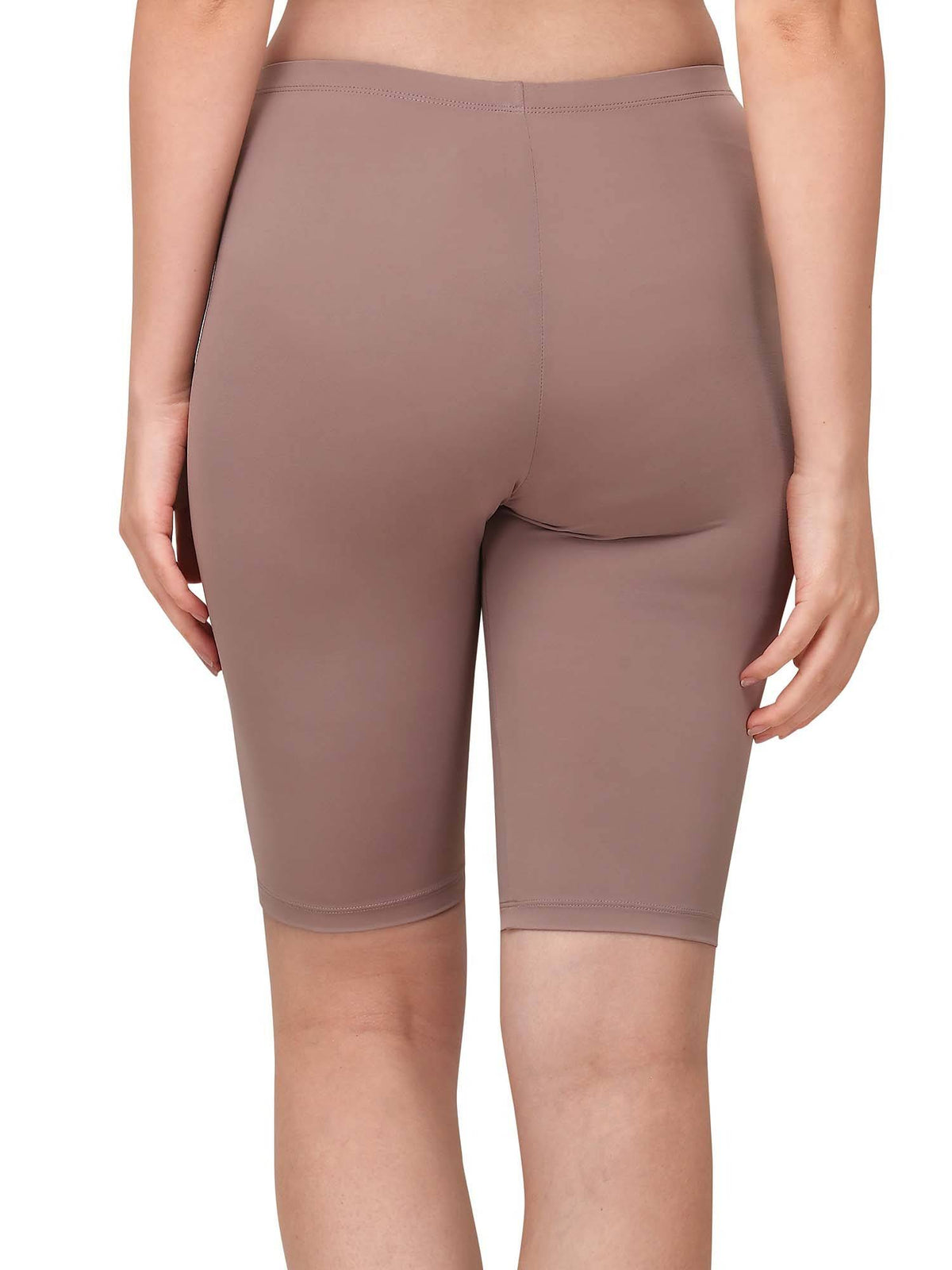 Mid Rise Soft Polyamide Spandex Knee Length Cycling Shorts - view 12