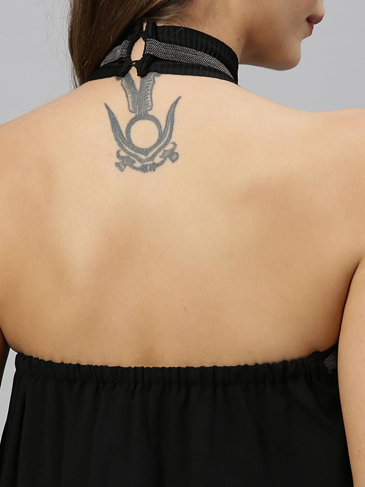 Beige Halter Neck Top | HT67 - view 10