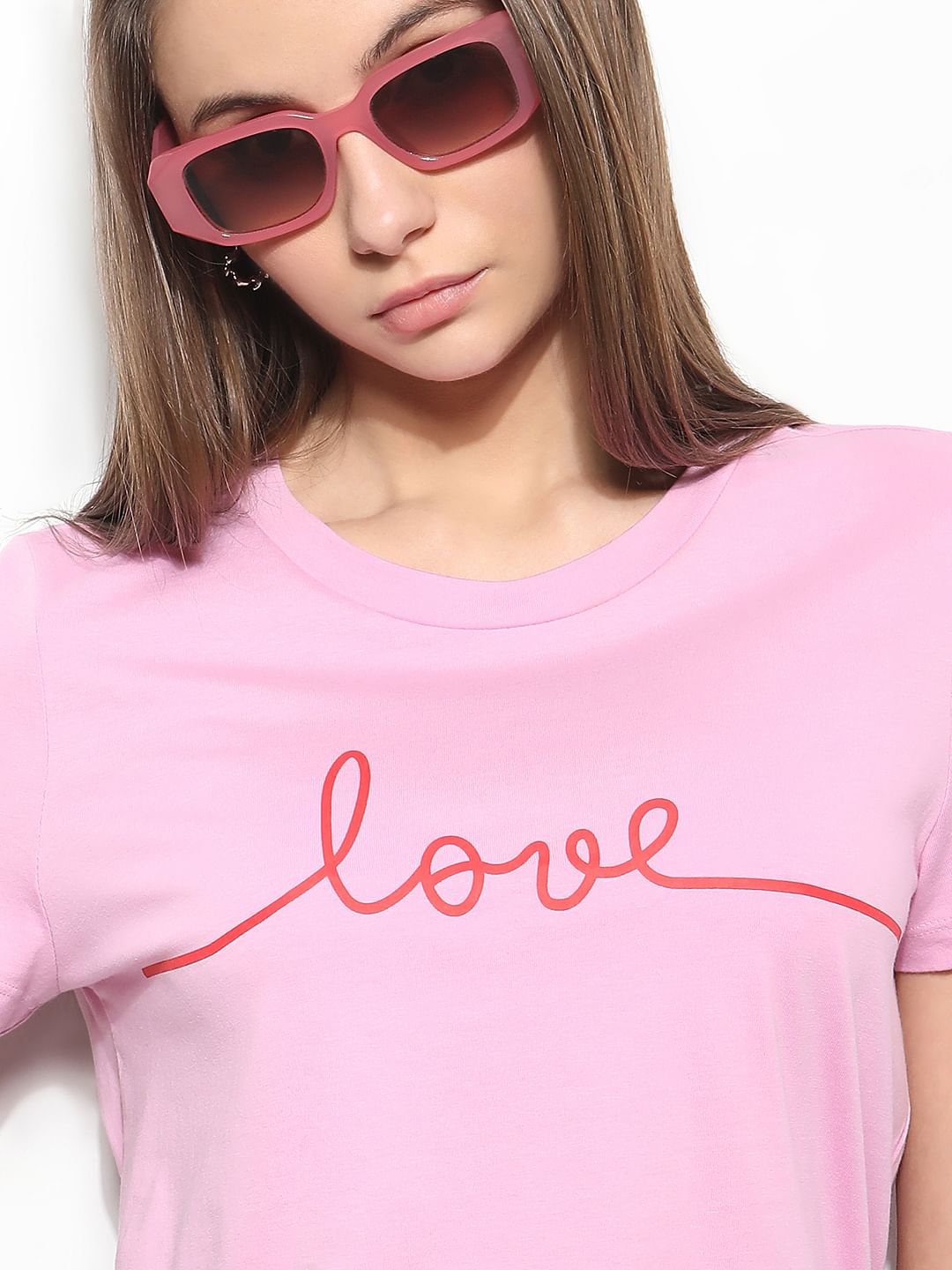 Pastel Lavender Cotton T-Shirt