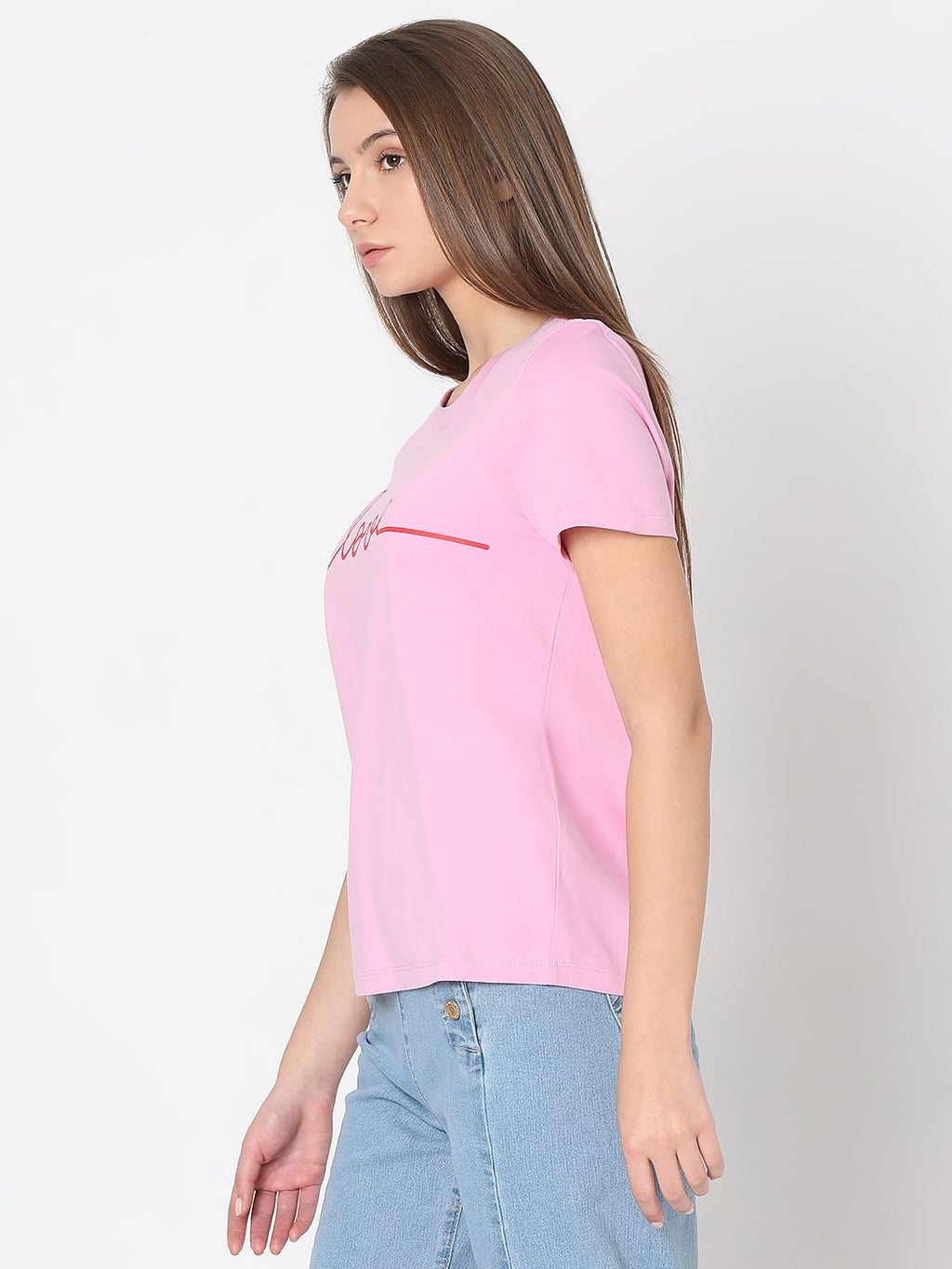 Pastel Lavender Cotton T-Shirt