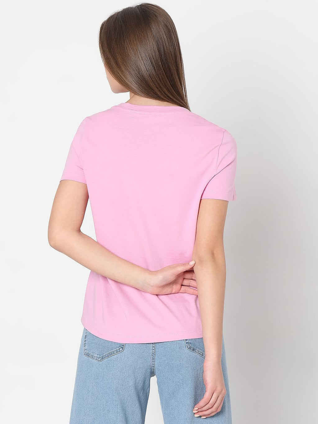 Pastel Lavender Cotton T-Shirt