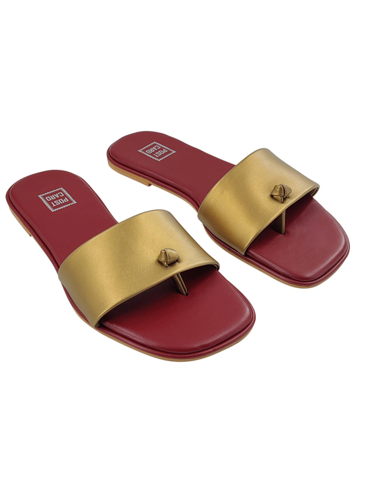 Solid Beige Flats | F61 - view 20