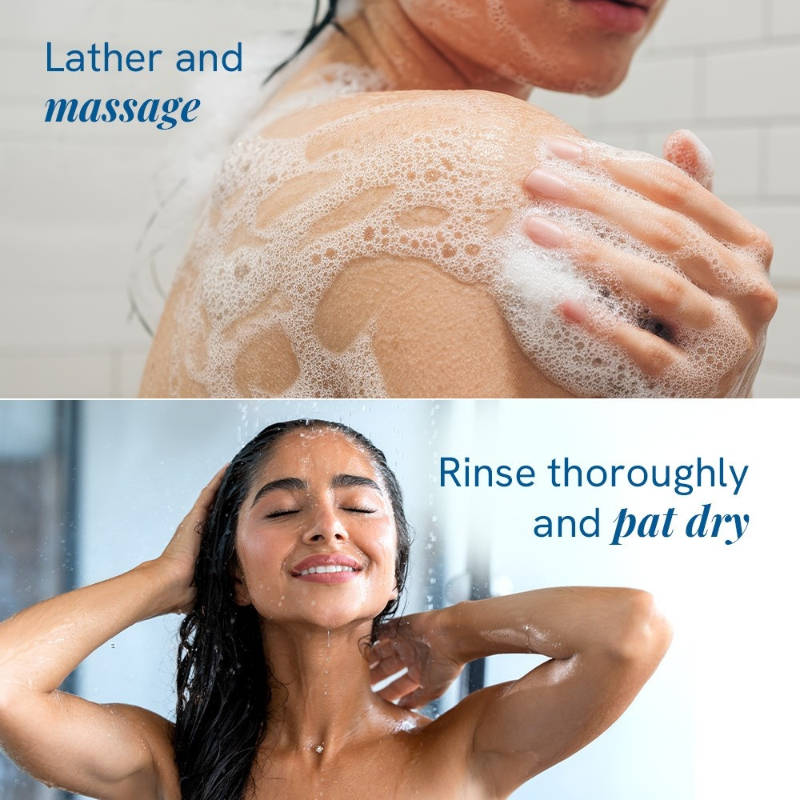 1% Salicylic Acid Body Wash, Treats Body Acne & Strawberry Skin - Exfoliating Shower Gel | BWS9 - view 5