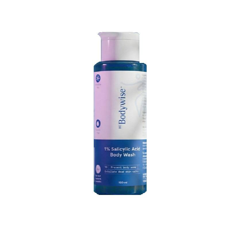 1% Salicylic Acid Body Wash, Treats Body Acne & Strawberry Skin - Exfoliating Shower Gel | BWS9 - view 8