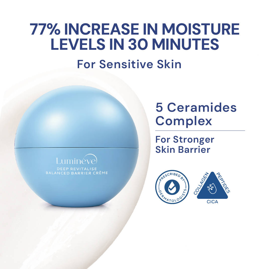 Balanced Barrier Creme with 5 Ceramides Complex+ Collagen+ Peptide for Damage Skin Barrier | FC3 - view 1