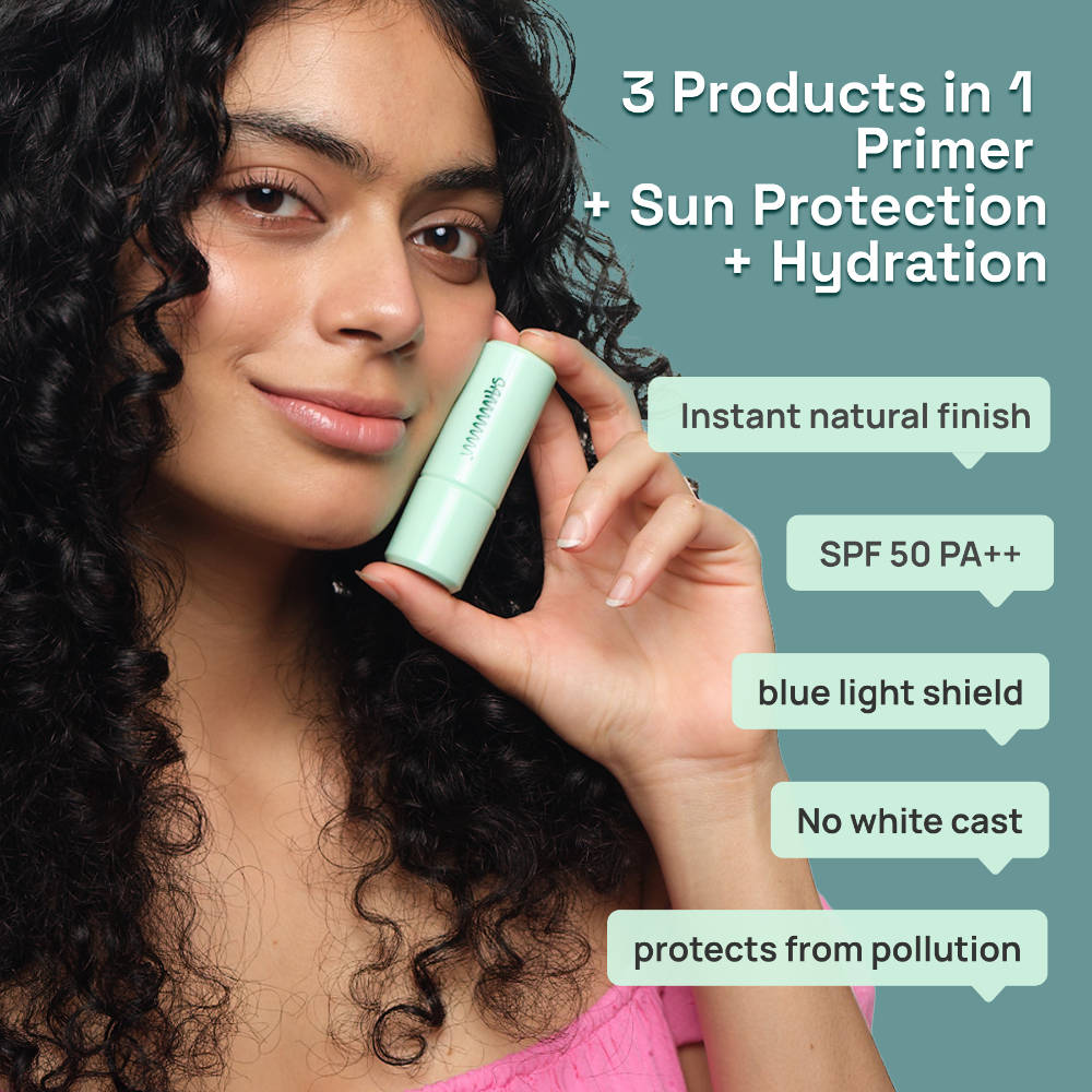 Dew It All 3-In-1 Primer & Sunstick With SPF 50 PA++ | F14 - view 2