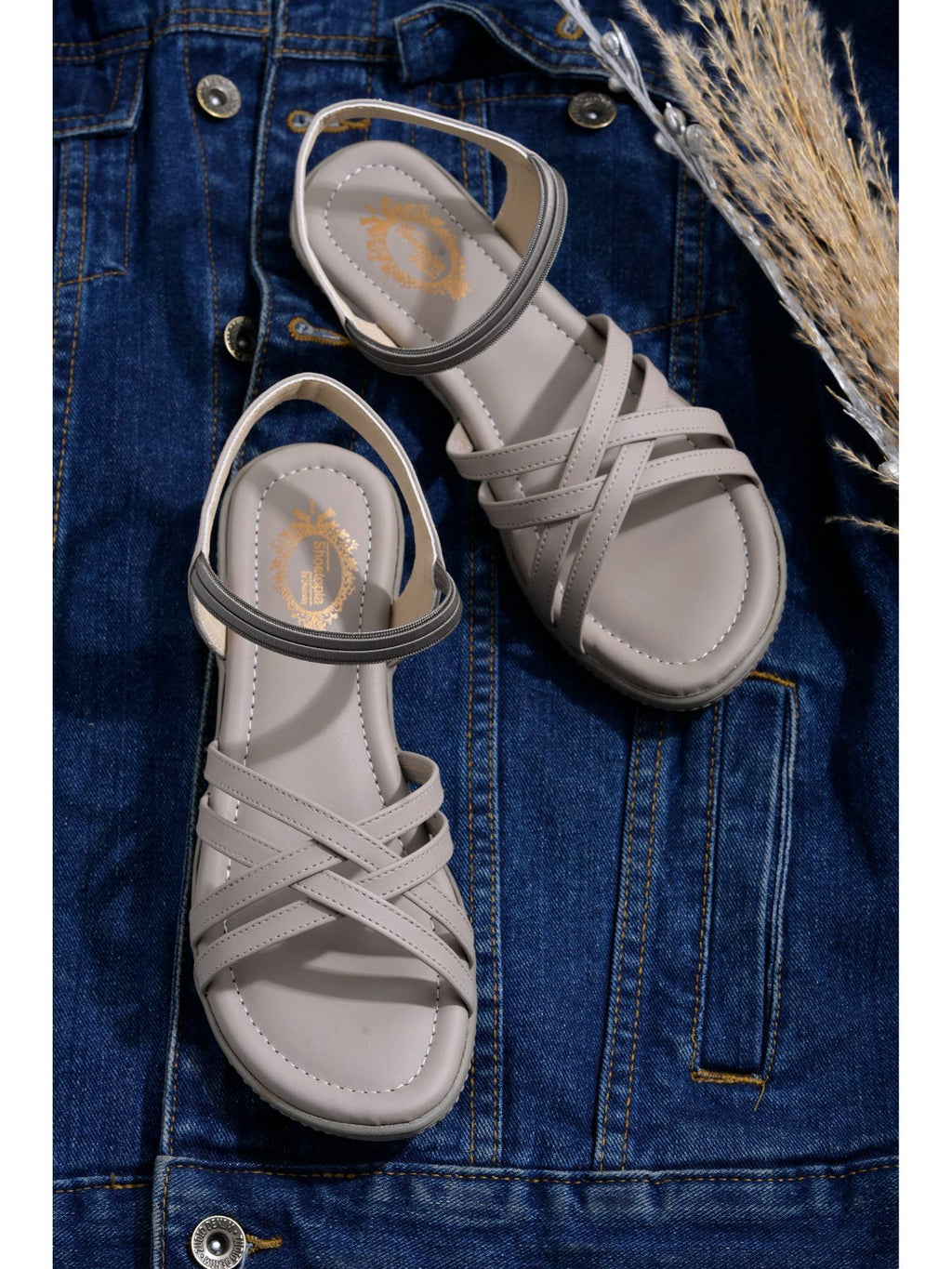 Women Fashion and Comfortable Casual Black Sandals | SD89 - view 3